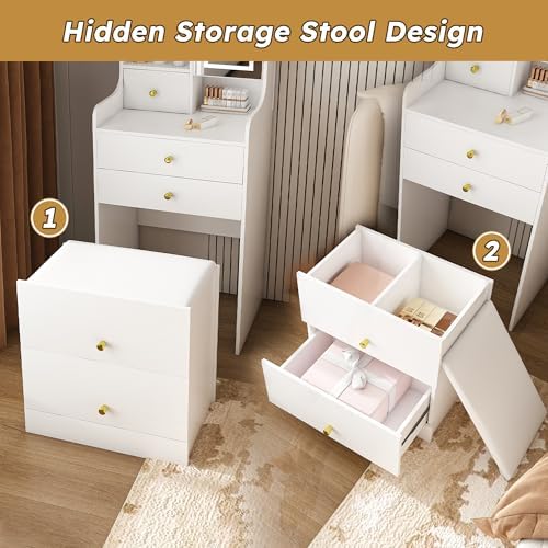 Runboll Compact Dressing Table - Image 6