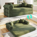 79" Convertible Sofa Bed, Boneless Couch by ZQRhome
