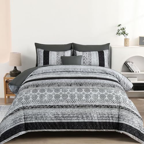 Cottolester Boho Queen Size Comforter Set by Cottolester