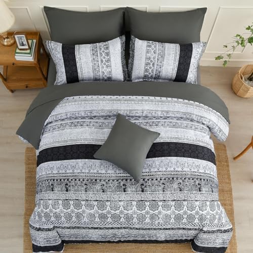 Cottolester Boho Queen Size Comforter Set - Image 5