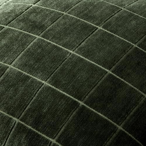MIULEE Christmas Dark Green Plaid Decorative Throw Pillow Covers - Image 5