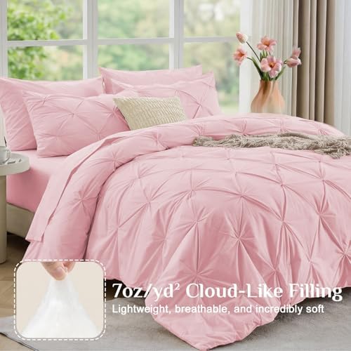 JOLLYVOGUE Oversized Queen Comforter Set 7 Pieces - Image 2