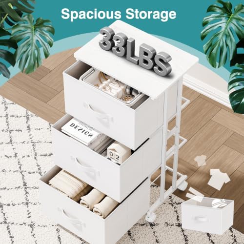 OLIXIS Nightstand Storage Tower - Image 6