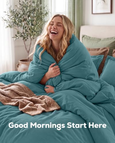 Duvet Cover Queen, 3 Piece Set, Extra Soft - Image 2