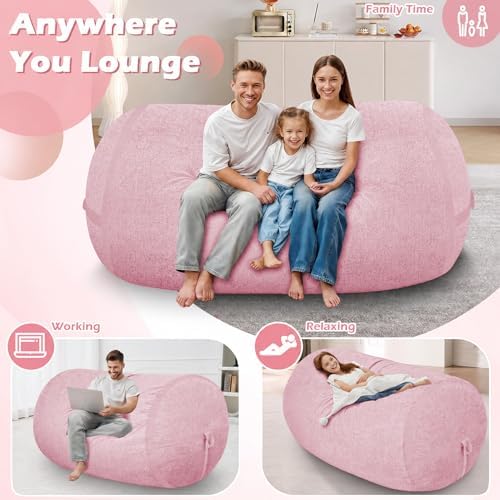 6FT Bean Bag Chair 6'Giant Bean Bag Chairs - Image 4