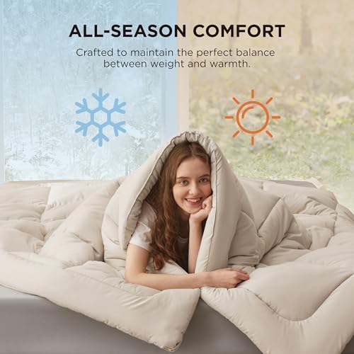 Bedsure Comforter Duvet Insert, Quilted Bedding Blanket - Image 4
