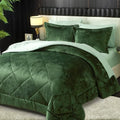 Queen Comforter Set 7 Pieces Bed in a Bag by Ivellow