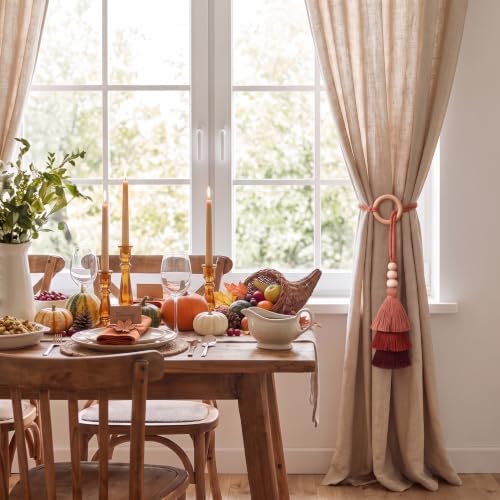 Novabright 4 Pcs Boho Curtain Tiebacks - Image 4