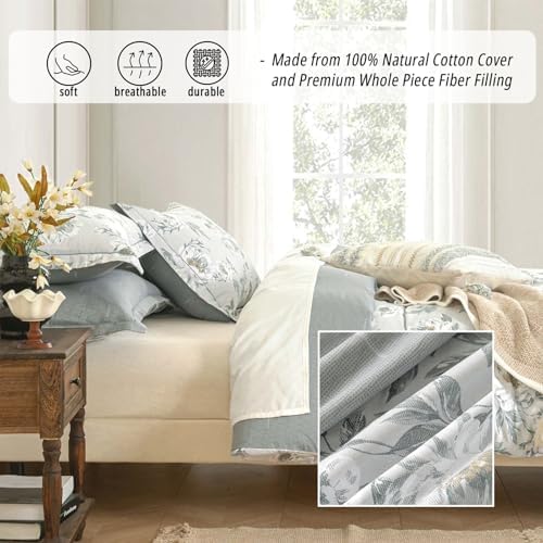 Floral Cotton Comforter King Size - Image 2