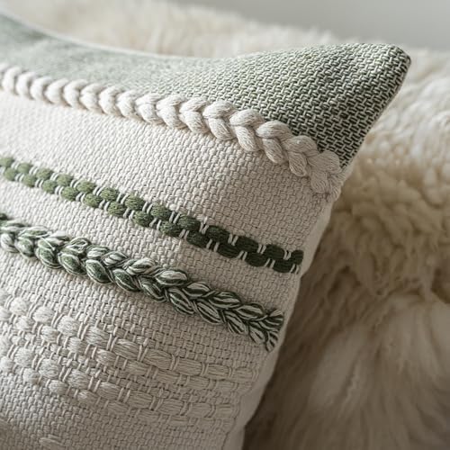Cethom Boho Lumbar Pillow Covers 14x36 Inch Long, Accent Cushion Cover - Image 3
