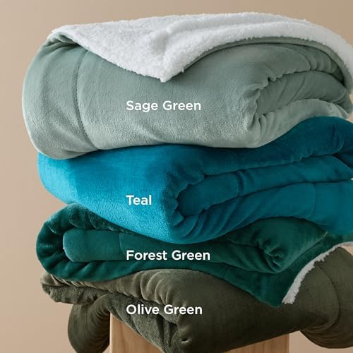 Bedsure GentleSoft Sherpa Fleece Blanket Queen Size - Image 5
