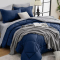 HEVUMYI 7-Piece Queen Comforter Set by HEVUMYI