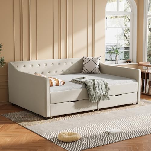 Upholstered Full Size Daybed - Image 5