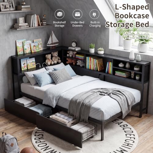Bellemave Twin Corner Bed Frame - Image 3