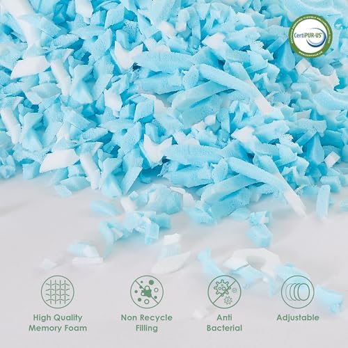 Cooling Body Pillow Shredded Memory Foam - Image 5