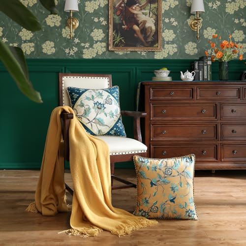 patdrea Designer French Velvet Couch Throw Pillow Cover - Image 6