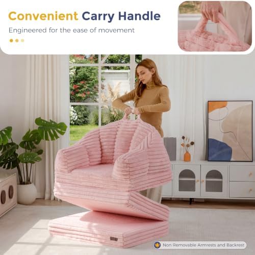 MAXYOYO Folding Sofa Bed Chair, Sleeper Chair - Image 6