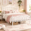 IMMERSTABLE Full Metal Bed Frame, Heart-Shaped Platform Bed by IMMERSTABLE