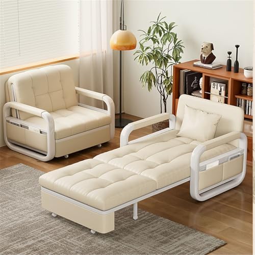 Comfy Single Sofa Bed Folding Double Use Simple Small Household Living Room - Image 4