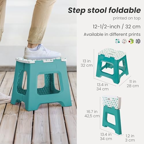 Vigar Compact Step Stool Foldable, 12-1/2-inch - Image 2