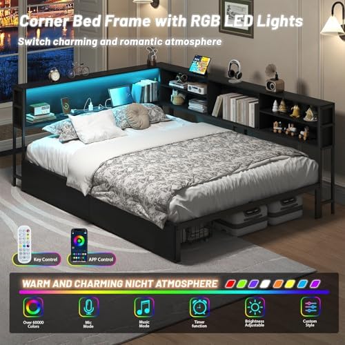 Full Size Corner Bed Frame - Image 5