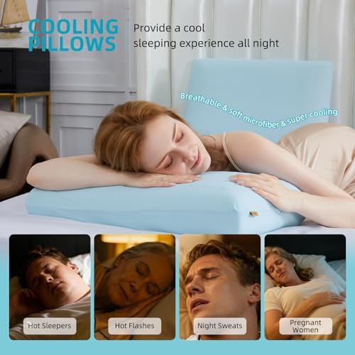 SAPHREAS Gel Cooling Memory Foam Pillow - Image 2