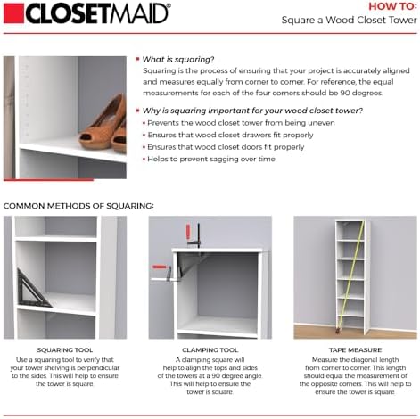 ClosetMaid SuiteSymphony Wood Closet Organizer Kit - Image 5