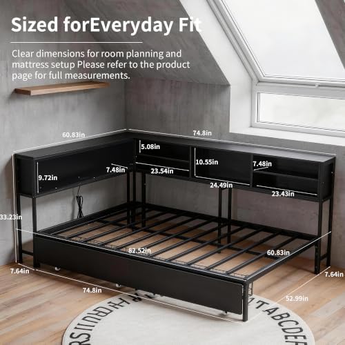 Bellemave Full Corner Bed Frame - Image 2
