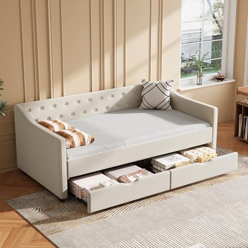 Upholstered Twin Size Daybed by FAVSH