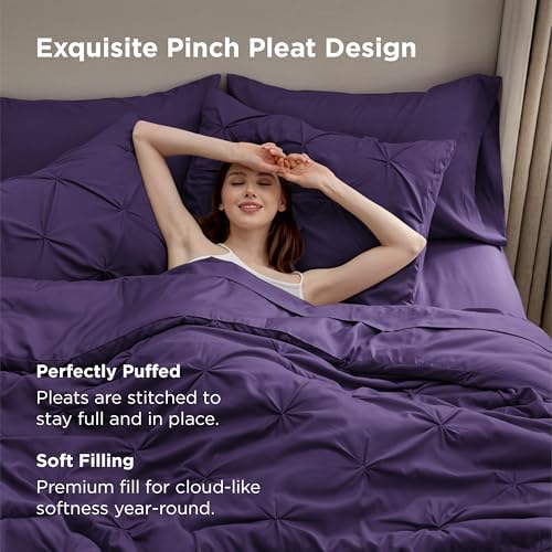 Bedsure 7-Piece Full Size Comforter Sets & Sheets - Image 2