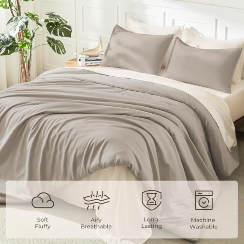 Litanika Dark Oatmeal Twin/Twin XL Comforter Set - Image 3