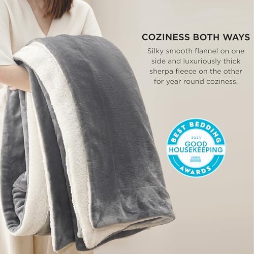 Bedsure GentleSoft Sherpa Fleece Queen Blankets - Image 5