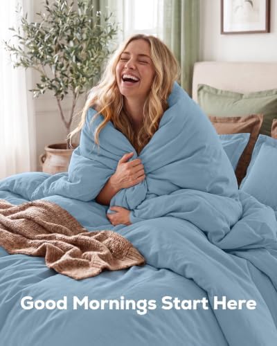 Duvet Cover Full, 3 Piece Set, Extra Soft - Image 2