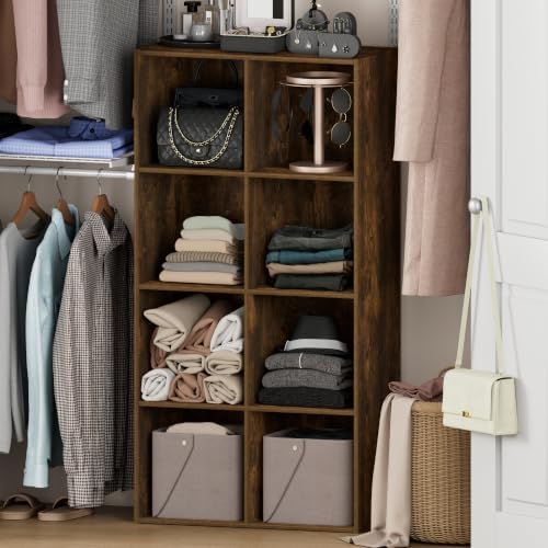 Furinno Reed 8-Cube Closet Organizer by Furinno-FitsYourSpaceFitsYourBudget