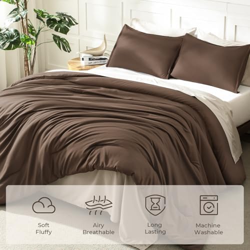 Litanika Brown Twin/Twin XL Comforter Set - Image 3
