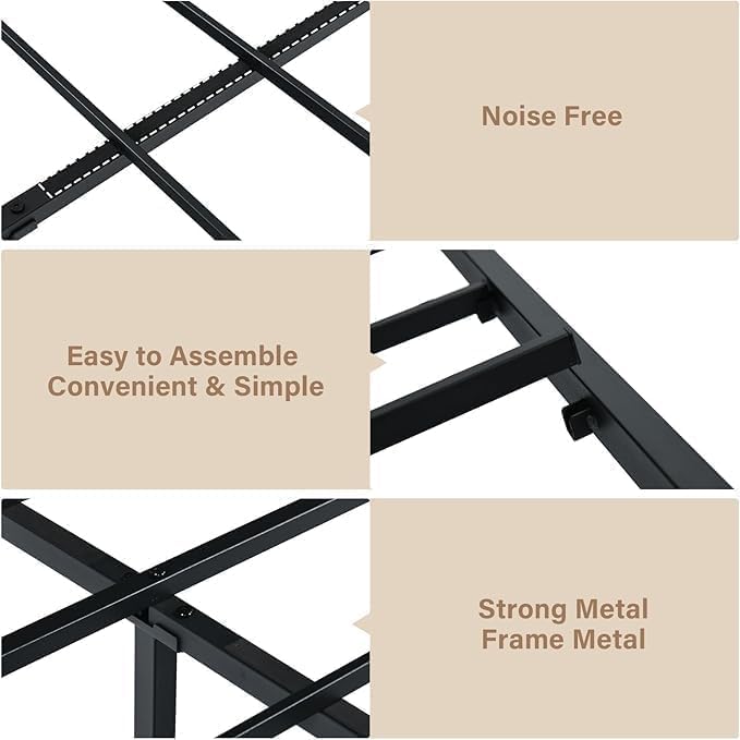 IMMERSTABLE Full Metal Bed Frame - Image 6