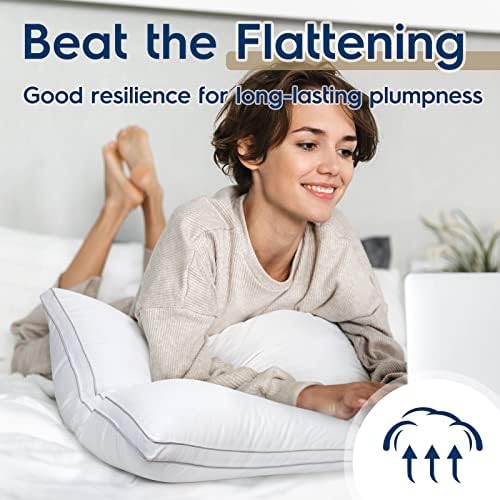 viewstar King Size Pillows Set of 2, Firm Support - Image 4