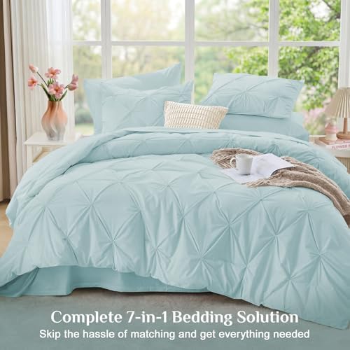 JOLLYVOGUE Queen Comforter Set 7 Pieces - Image 6
