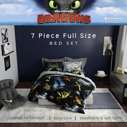 How to Train Your Dragon Kids Bedding Super Soft & Cozy Reversible Microfiber - Image 4