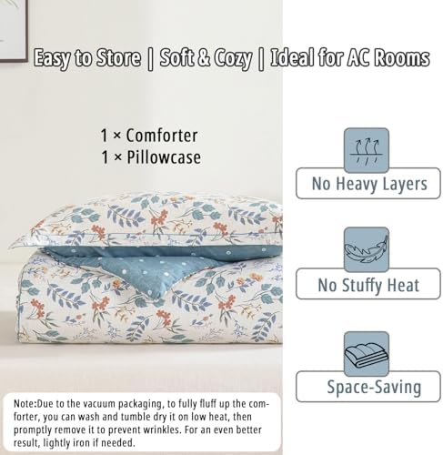 Botanical Cotton Comforter Twin Size - Image 7