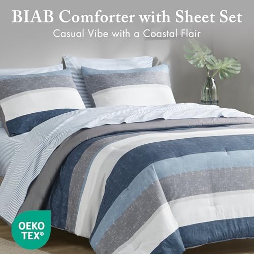 Madison Park Essentials Jaxon Twin Comforter Set, Bed In A Bag Comforter & - Image 2