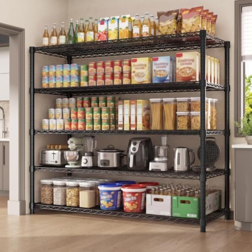 Garvee 70.8" H Storage Shelves 5-Tier Garage Shelving Adjustable - Image 5