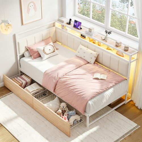 Welzona Twin Corner Bed Frame by WelzonaDirect