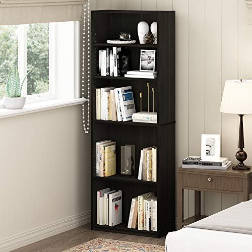 Furinno Jaya 5-Tier Book Shelf - Image 6
