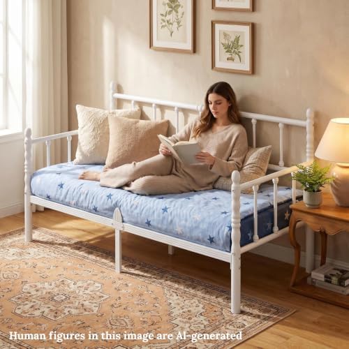14 Inch Twin Metal Daybed Frame - Image 6