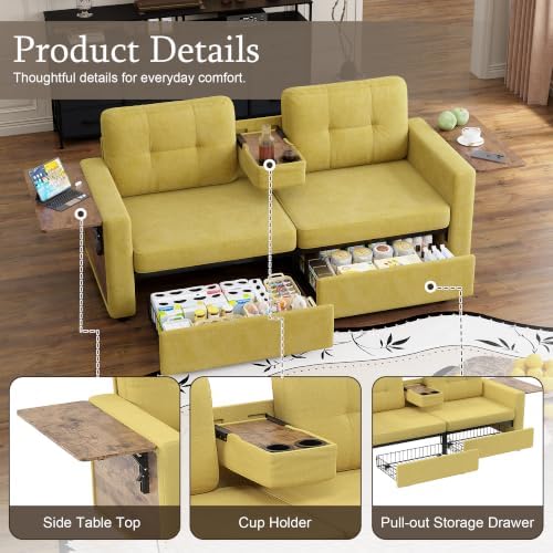 70" Oversize Versatile Sofa, Loveseat Couch - Image 4