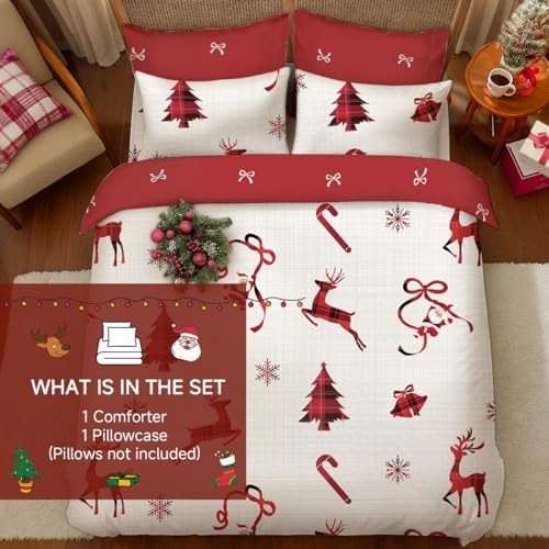Christmas Comforter Set Twin Size, Christmas Bed Set - Image 6