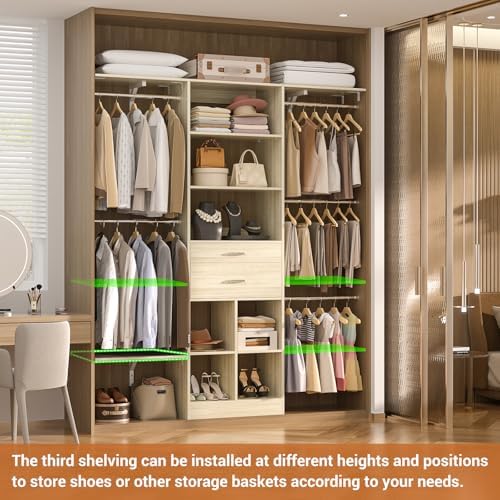 Small Closet System - 5FT Closet Organizer System - Image 4
