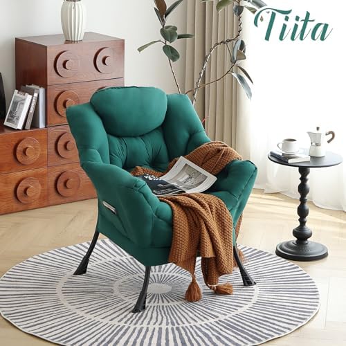 Tiita Lazy Chair for Adults, Comfy Reading Accent Chair - Image 6