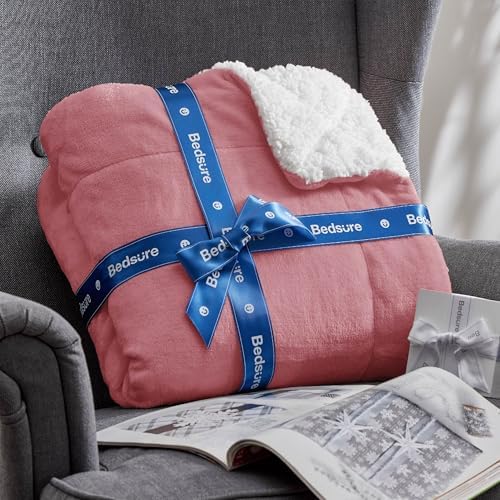 Bedsure GentleSoft Sherpa Fleece Blankets King Size - Image 6